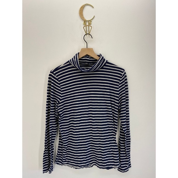 J. Crew Turtleneck Long Sleeve 100% Cotton Sweater - Picture 1 of 9